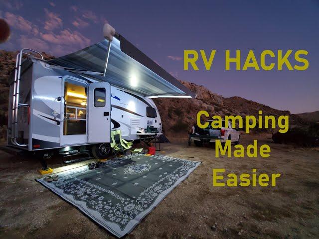 RV & Travel Trailer Hacks: Camping Made Easier