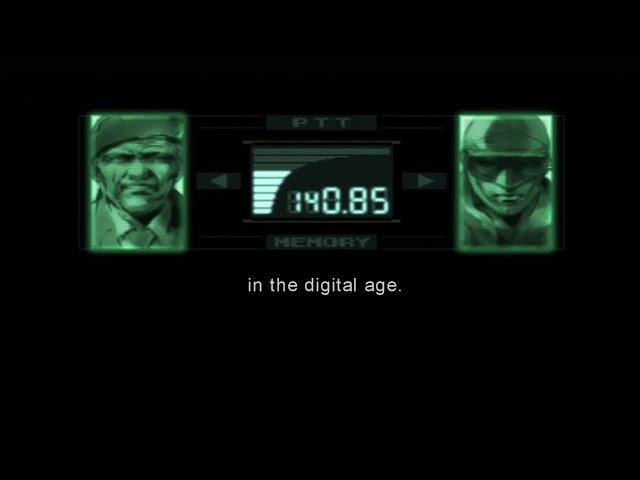 Metal Gear Solid 4 mission briefing (in 16 seconds)