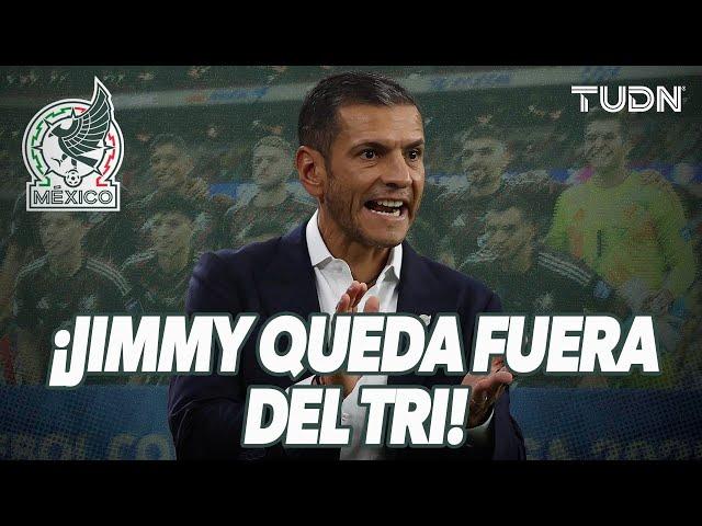 ¡JIMMY LOZANO ESTÁ FUERA DEL BANQUILLO DE LA SELECCIÓN MEXICANA! | TUDN