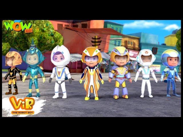 Vir The Robot Boy | Hindi kids Cartoon | Dangerous seven | Animated Series| Wow Kidz