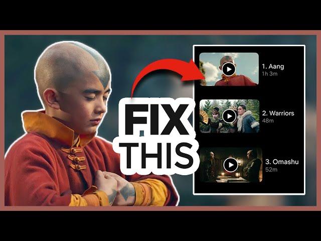 FIXING Avatar's MESSY Season 1 | Netflix ‘Avatar the Last Airbender’