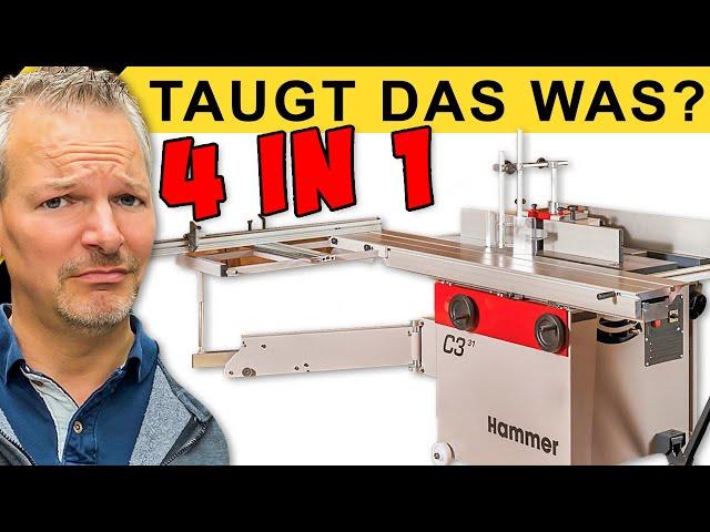 FAULER KOMPROMISS oder PROFI LIGA? HAMMER C3 31 Kombimaschine im TEST | WERKZEUG NEWS 252