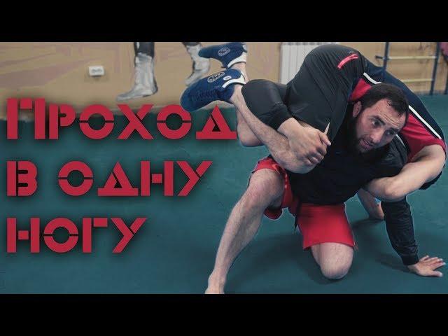 Проход в одну ногу. Перевод в партер [Pride Team]