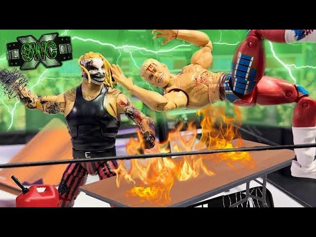 Cody Rhodes VS The Fiend | Hardcore | WWE Action Figure Match | SWC Creations