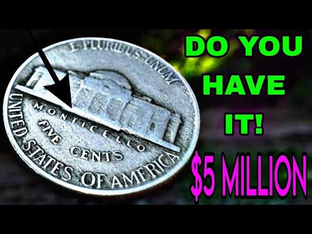 SUPER RARE TOP 7 JAFFERSON NICKELS JEFFERSON NICKELS WORTH HUGE MONEY! Valuable Nickels To look For!