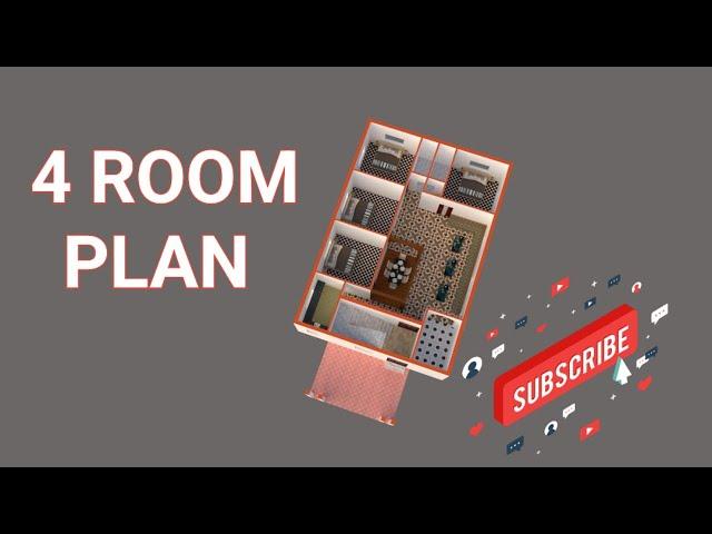 4 Bedroom house plan ! 4bhk ! apna ghar advice