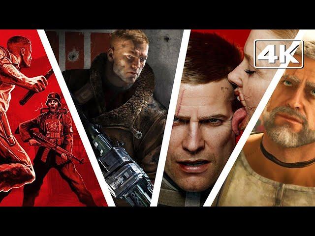 Wolfenstein: The Complete Saga | FULL GAME MOVIE | 4K