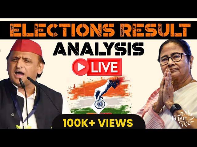 What went Wrong with BJP and NDA? | Uttar Pradesh, West Bengal, Rajasthan, Maharashtra | LIVE