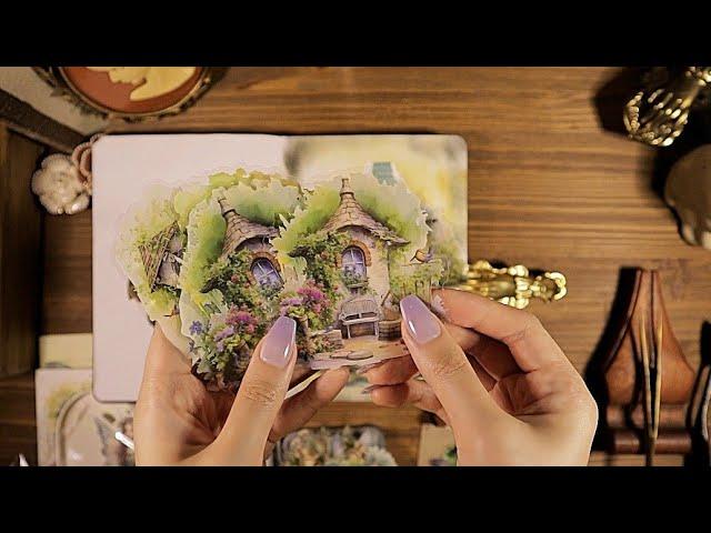 ASMR Fairy Journaling ‍️ 요정테마 다꾸 | Journal Scrapbooking Ideas diy | hwaufranc