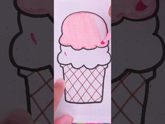 Cute ice cream  clipart #subscribe #shorts