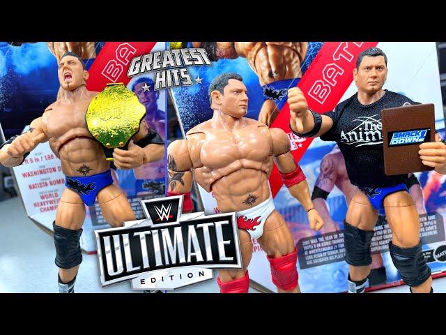 WWE ULTIMATE EDITION GREATEST HITS BATISTA FIGURE REVIEW!