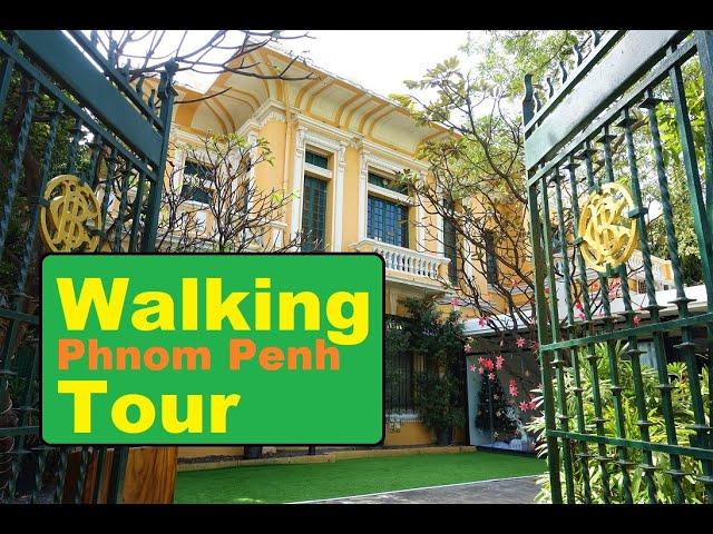 Phnom Penh Cambodia Walking Tour