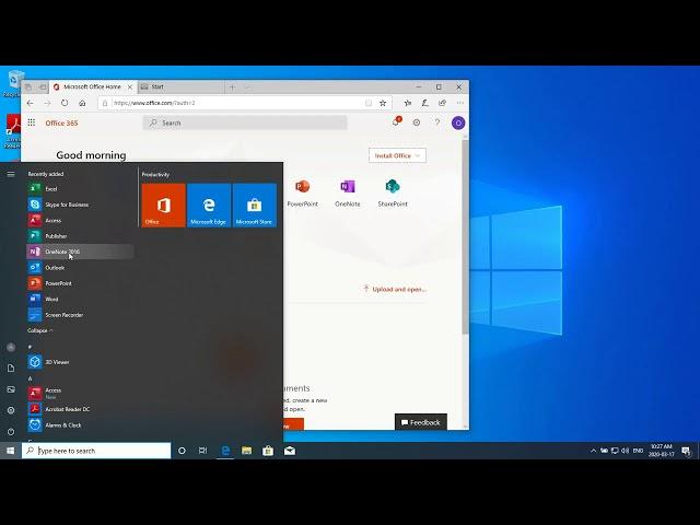 Install and Config Office 365 and Microsoft Teams