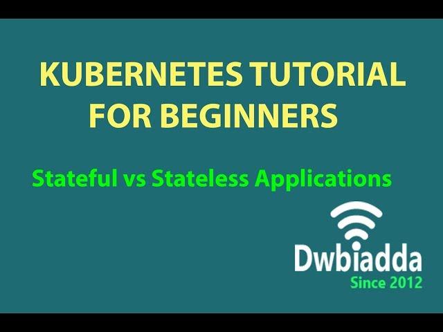 Stateless vs stateful applications | kubernetes tutorial