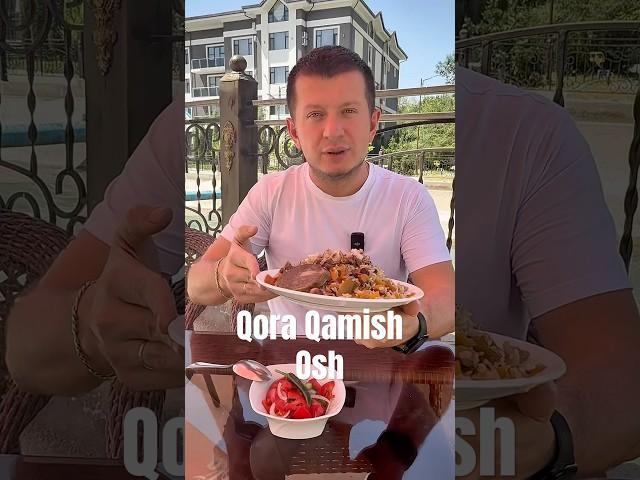 +1 вкусный плов в копилку в Ташкенте «Qora Qamish Osh» #tashkent #ташкент #еда #food #блогер