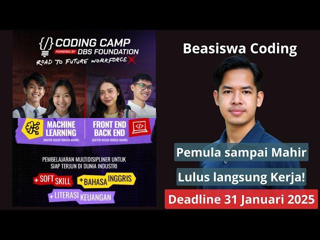 Learn Coding From Zero with DBS Coding Camp 2025 – FREE!