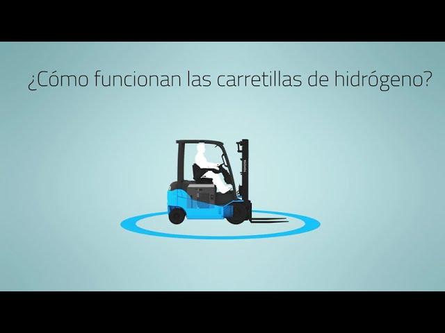 Carretillas elevadoras con pilas de combustible de hidrógeno Toyota