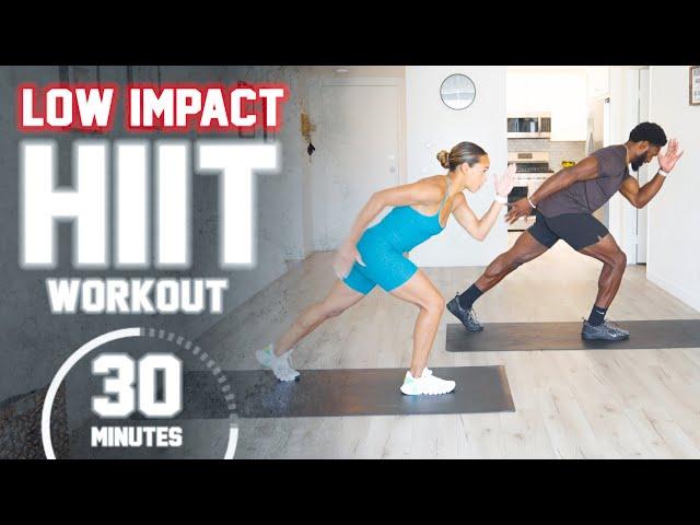 30 Minute Low Impact HIIT Workout [NO Jumping //NO Equipment]