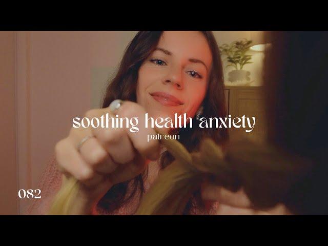 ASMR reiki to soothe health anxiety (w/ braiding positive affirmations into your hair)