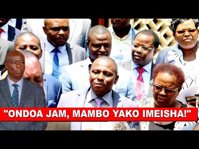 "GACHAGUA ONDOA JAM, MAMBO YAKO IMEISHA!" MT Kenya leaders disown Gachagua after impeachment!