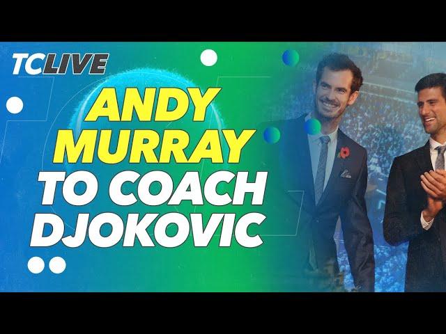 Andy Murray To Coach Novak Djokovic Through The 2025 Australian Open | TC Live