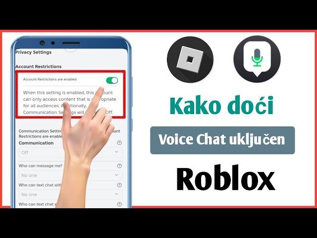 How To Get Voice Chat On Roblox Mobile Full Guide ( 2024) | Enable Voice Chat in Roblox