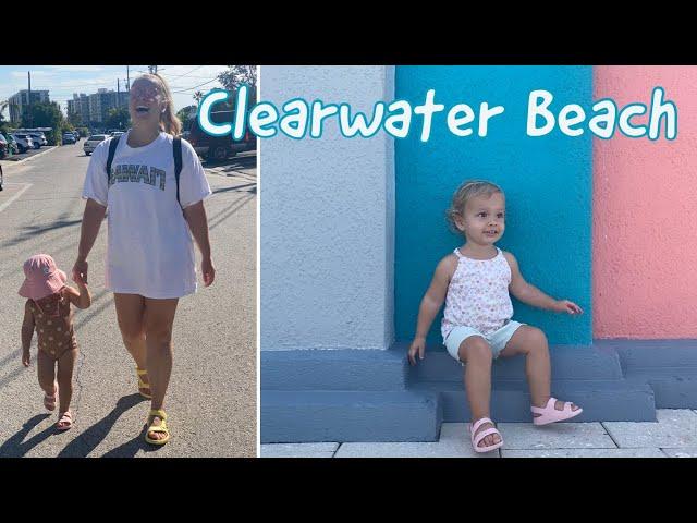 Clearwater Beach Florida! (Beach, food, and swimming with a Toddler!)