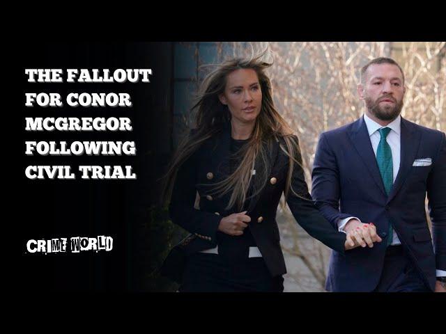 The fallout for Conor McGregor following civil trial