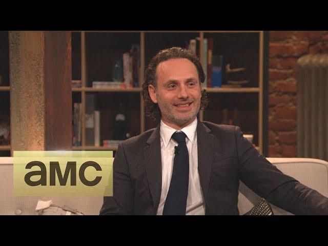 Andrew Lincoln on His Throat Stunt: Episode 416: Talking Dead