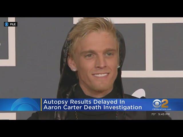 Autopsy results delayed in Aaron Carter death investigation