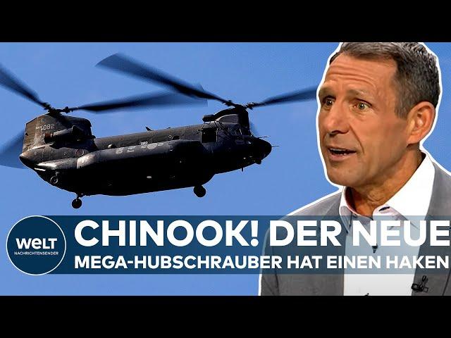 BUNDESWEHR: CH-47F Chinook! Der neue Mega-Hubschrauber für Deutschland hat einen Haken