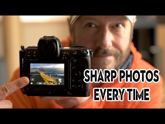 The BEST SETTINGS for the SHARPEST PHOTOS