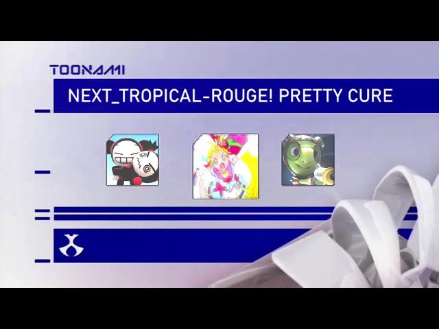 Toonami (2013) Fanmade/Custom Line-Up #1: Pucca, TroPre and Running Man