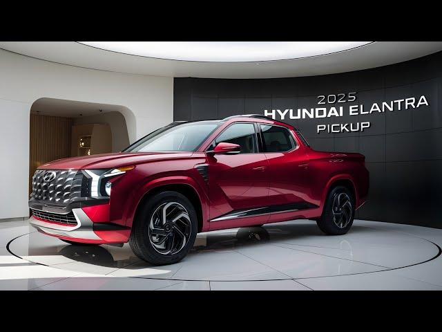 "2025 Hyundai Elantra Pickup: The Bold New Truck That Will Change Everything!"