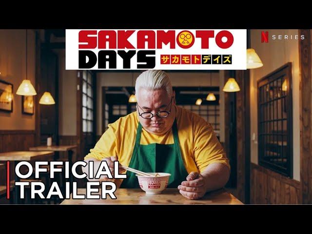 ‏SAKAMOTO DAYS Live Action (2025) - First Trailer | Netflix ( HD )