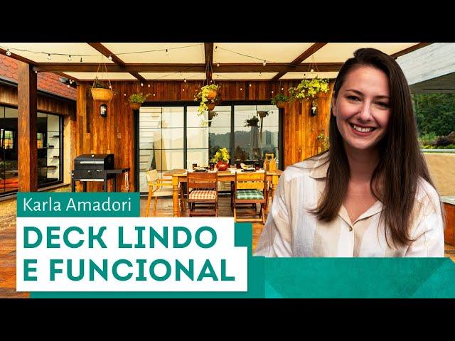 Decoração de varanda com Karla Amadori: dicas de móveis funcionais!