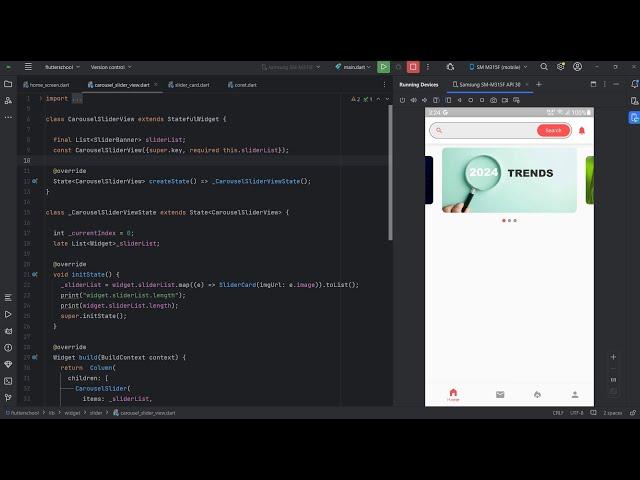 Make Carousel Slider In Flutter - From Wordpress Sticky POST Part 2 -  Wordpress Web To Flutter App