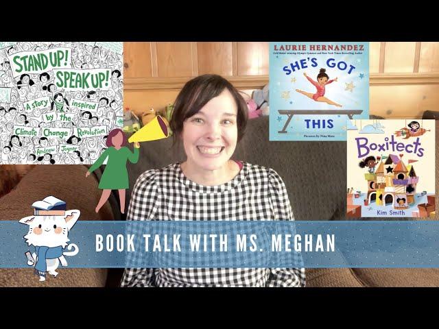 Women's History Month Book Talk with Ms. Meghan - Girl Power Picture Books