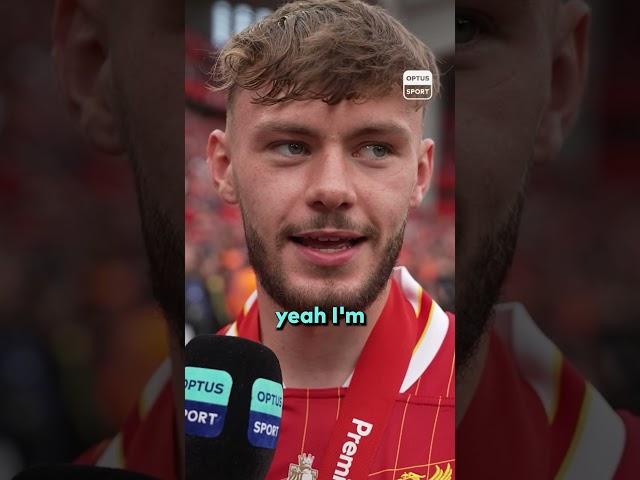 'When I moved over at 16 I never imagined this was possible' ️ Conor Bradley's dream came true