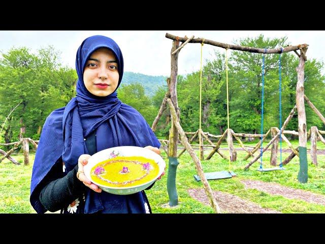 Delicious Saffron Dessert | Village Lifestyle | daily routine village life