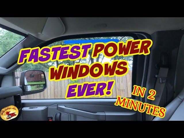 How To Make POWER WINDOWS Blazing FAST!!!  in Just 2 Minutes