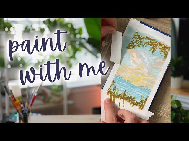 Paint With Me: Sea Sunset