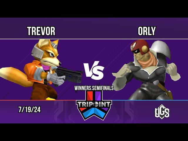 Tripoint Smash 243 - Winners Semifinals - Trevor(Fox) Vs. ORLY(Captain Falcon)