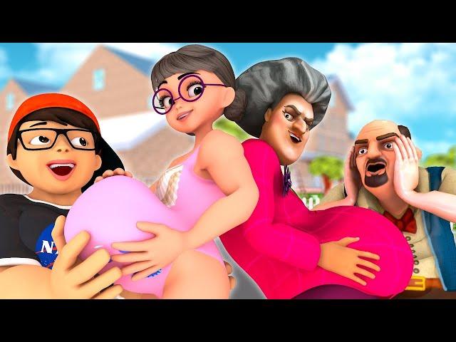 Scary Teacher 3D   Tani and Miss T are Pregnant  VMAni Funny