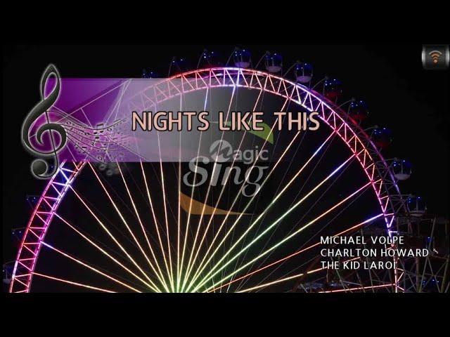 [MAGICSING Karaoke] THE KID LAROI - NIGHTS LIKE THIS karaoke | pop