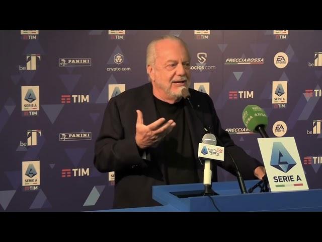 DE LAURENTIIS FURIOSO PER I DIRITTI TV - L’INTERVENTO DEL PRESIDENTE DEL NAPOLI