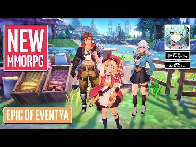 MMORPG EPIC OF EVENTYA Gameplay on Android