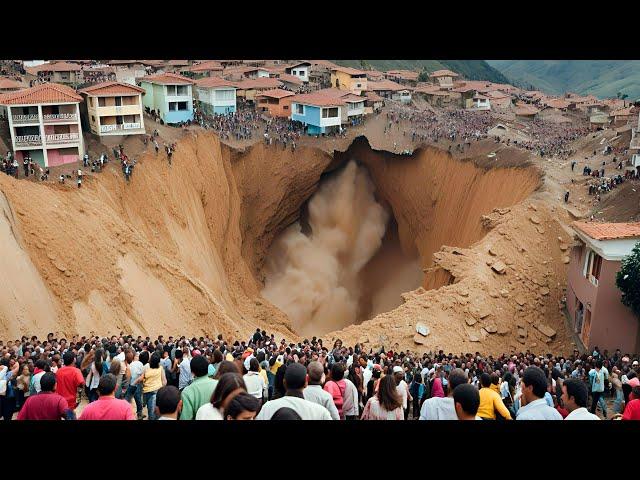 Massive landslides wipe away hundreds of houses! Country searches for missing in China