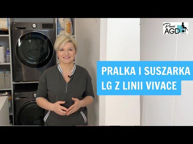 Pralka i suszarka LG z linii VIVACE