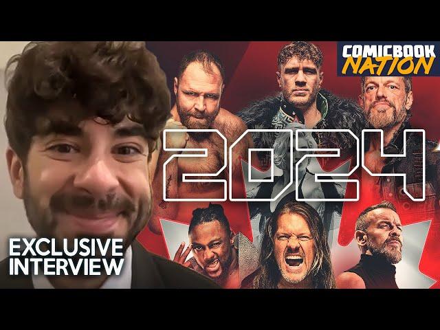 AEW President Tony Khan On The FUTURE Of All Elite Wrestling in 2024!